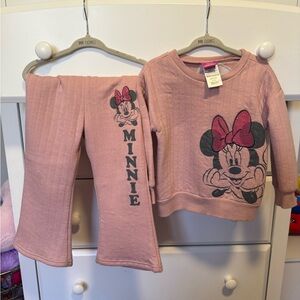 Disney Minnie Mouse Blush Sweatsuit